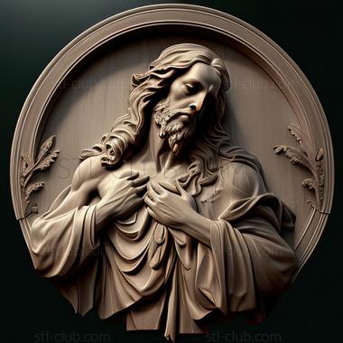 3D model st jesus (STL)